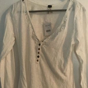Free people white top